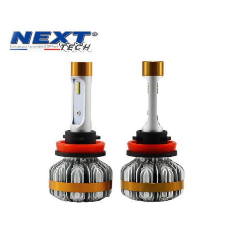 Ampoules LED H11 55W CANBUS ventilées haut de gamme Next-Tech® Ampoules LED H11 55W CANBUS ventilées haut de gamme Next-Tech®
