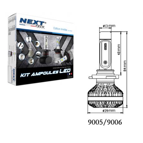 Ampoules LED HB4 9006 55W CANBUS ventilées haut de gamme Next-Tech® Ampoules LED HB4 9006 55W CANBUS ventilées haut de gamme Next-Tech®
