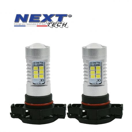 Ampoules LED PSX24W H16 CANBUS Next-Tech - Blanc Ampoules LED PSX24W H16 CANBUS Next-Tech - Blanc