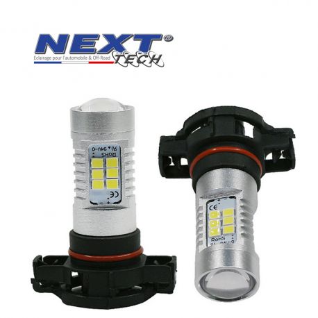 Ampoules LED PSX24W H16 CANBUS Next-Tech - Blanc Ampoules LED PSX24W H16 CANBUS Next-Tech - Blanc
