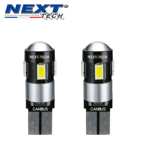 W5W LED T10 - CANBUS - Anti erreur ODB - Blanc W5W LED T10 - CANBUS - Anti erreur ODB - Blanc