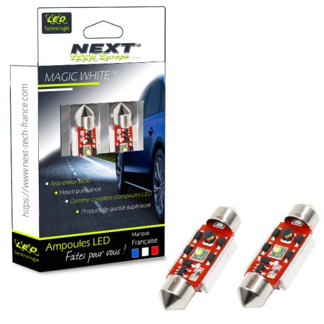 Veilleuses ampoules navette C5W à 1 Led CREE CANBUS Veilleuses ampoules navette C5W à 1 Led CREE CANBUS