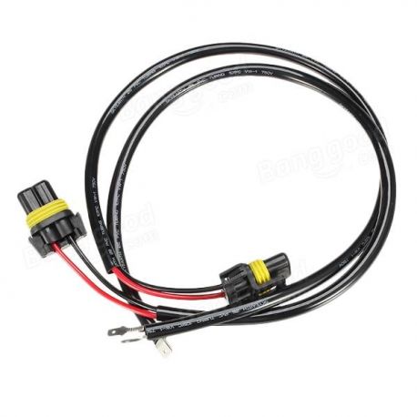 Rallonges d'alimentation kit xénon 1200mm - 1,2m Rallonges d'alimentation kit xénon 1200mm - 1,2m