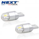 Ampoules T10 LED W5W 10000K Voiture - Auto - Moto - Bleuté