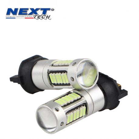 Ampoules LED PW24W - PWY24W CANBUS - Blanc - Next-Tech® Ampoules LED PW24W - PWY24W CANBUS - Blanc - Next-Tech®