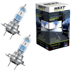 Ampoules effet xenon H7 100W - Magic White V2 6000K - Next-Tech®
