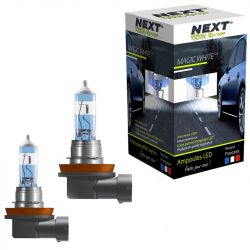 Ampoules effet xenon H11 55W Magic White V2 6000K Next-Tech®