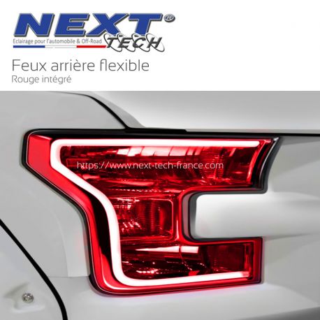 Feu arrière bande flexible LED rouge universel Feu arrière bande flexible LED rouge universel