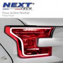 Feu arrière bande flexible LED rouge universel