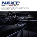 Eclairage habitacle voiture haut de gamme ruban LED 1m flexible - Blanc