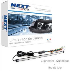 Feu d’éclairage du coffre arrière de voiture Nslumo de 12 V et 120 cm RGB,  banderole à hayon dynamique, conduite de frein, clignotant à éclairage LED