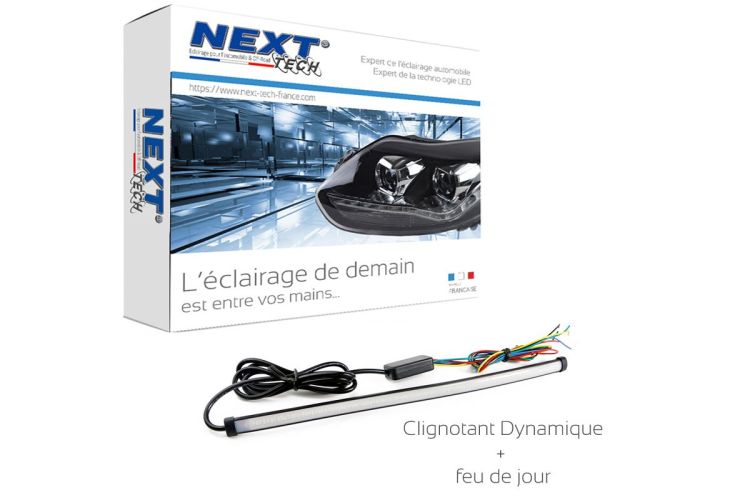 clignotant dynamique avec feu de jour universel 30cm clignotant dynamique avec feu de jour universel 30cm