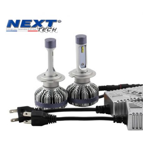 Ampoules LED H7 55W CANBUS ventilées haut de gamme Next-Tech® Ampoules LED H7 55W CANBUS ventilées haut de gamme Next-Tech®