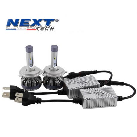 Ampoules LED H4 55W CANBUS ventilées haut de gamme Next-Tech® Ampoules LED H4 55W CANBUS ventilées haut de gamme Next-Tech®