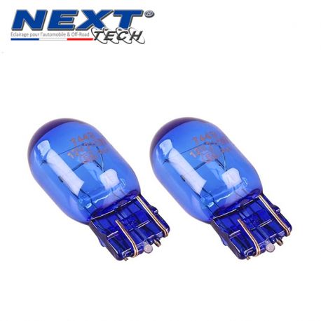 Ampoules W21/5W T20 effet xenon 7443 12V 21/5W blanc pur Ampoules W21/5W T20 effet xenon 7443 12V 21/5W blanc pur