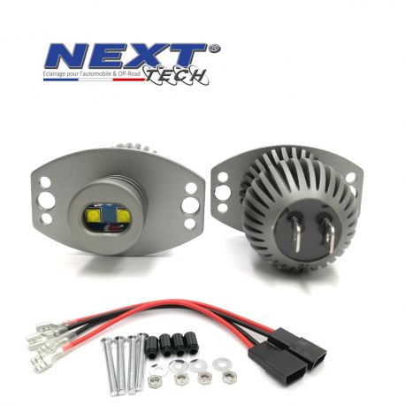 Pack Angel Eyes BMW E90 - E91 LED 40W 6000K blanc Pack Angel Eyes BMW E90 - E91 LED 40W 6000K blanc