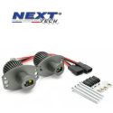 Pack Angel Eyes BMW E90 - E91 LED 40W 6000K blanc