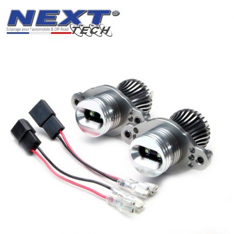 Pack Angel Eyes LED BMW E90 - E91 LCI PH2 40W 6000K blanc Pack Angel Eyes LED BMW E90 - E91 LCI PH2 40W 6000K blanc