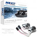 Pack Angel Eyes LED BMW E90 - E91 LCI PH2 40W 6000K blanc