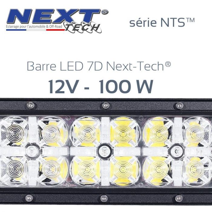 Sublime Barre LED 1250mm pour 4x4 et camion 720W 12v / 24v Next-Tech