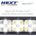 Barre LED 7D 4x4 12v 200W - 550mm - série NTS™ Next-Tech®