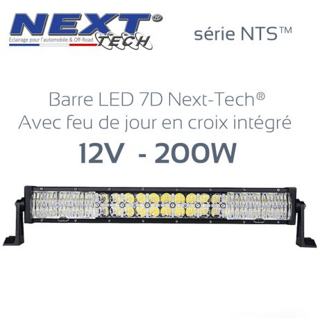 Barre LED 7D 4x4 12v 200W - 550mm - série NTS™ Next-Tech® Barre LED 7D 4x4 12v 200W - 550mm - série NTS™ Next-Tech®