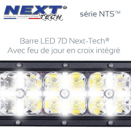 Barre LED 7D 4x4 12v 500W - 1320mm - serie NTS Next-Tech Barre LED 7D 4x4 12v 500W - 1320mm - serie NTS Next-Tech