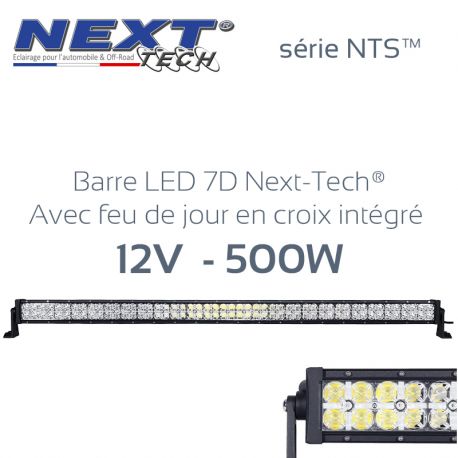 Barre LED 7D 4x4 12v 500W - 1320mm - serie NTS Next-Tech Barre LED 7D 4x4 12v 500W - 1320mm - serie NTS Next-Tech