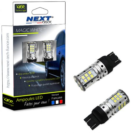 Ampoules T20 W21/5W CANBUS 7443 Blanches Ampoules T20 W21/5W CANBUS 7443 Blanches