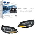 Feux avant GOLF 7 Bi-Xénon Dynamique MK7 LED