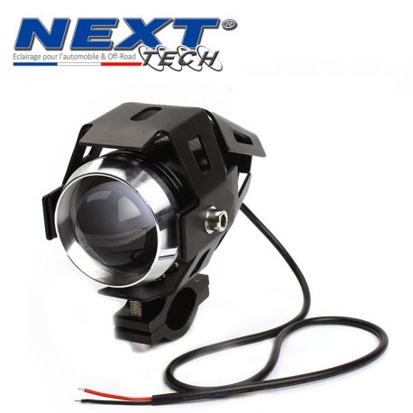 Phare moto LED additionnel universel 40W 5000K Phare moto LED additionnel universel 40W 5000K