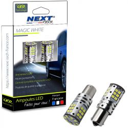 Kit ampoules LED H1 ventilés 75W blanc Next-Tech