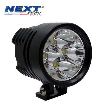 Phares LED pour moto NT-XP4 12V 50W haut de gamme - noir Phares LED pour moto NT-XP4 12V 50W haut de gamme - noir