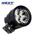 Phares LED pour moto NT-XP4 12V 50W haut de gamme - noir