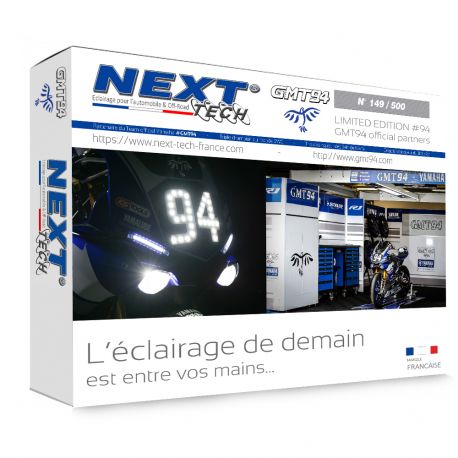 Ampoule LED moto H4 CANBUS Next-Tech® série limitée GMT94 Ampoule LED moto H4 CANBUS Next-Tech® série limitée GMT94