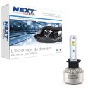 Ampoule ventilée H1 LED moto compacte 75W blanc - Next-Tech®