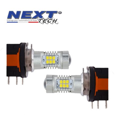 Ampoules LED H15 35W Canbus blanc avec feux de position - Feux de jour Ampoules LED H15 35W Canbus blanc avec feux de position - Feux de jour
