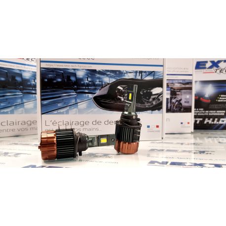 Kit ampoules LED H15 Canbus 6000K Next-Tech® Kit ampoules LED H15 Canbus 6000K Next-Tech®