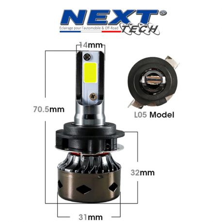 Kit ampoules LED H7 55W Audi A3 8P Sportback 1996 à 2007 Kit ampoules LED H7 55W Audi A3 8P Sportback 1996 à 2007