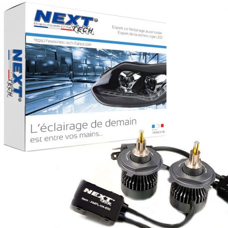 Kit LED Canbus H4 85W 360° premium pour phare à lentille Kit LED Canbus H4 85W 360° premium pour phare à lentille