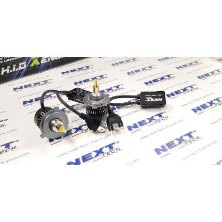 Kit LED Canbus H4 85W 360° premium pour phare à lentille Kit LED Canbus H4 85W 360° premium pour phare à lentille