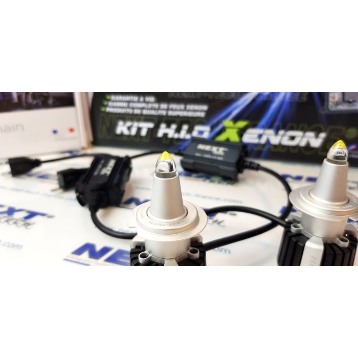 Kit H11 LED 100W ultra puissantes lenticulaires 360°