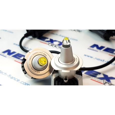 Ampoules H11 LED 100W Canbus lenticulaires 360° Ampoules H11 LED 100W Canbus lenticulaires 360°