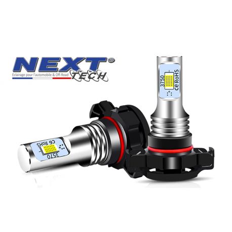Ampoules LED H16 PSW24W Canbus feux de jour AUDI A3 8P 08-13 Ampoules LED H16 PSW24W Canbus feux de jour AUDI A3 8P 08-13