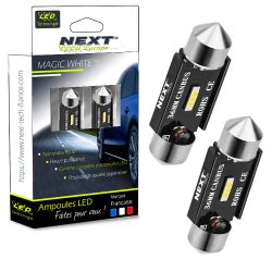 Ampoules H4 100W effet xenon - Magic White 5000K - Next-Tech®