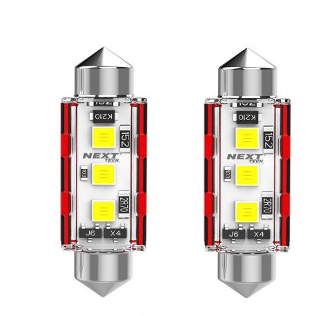 C5W LED Canbus 12V - 24V navettes 36mm Next-Tech® C5W LED Canbus 12V - 24V navettes 36mm Next-Tech®