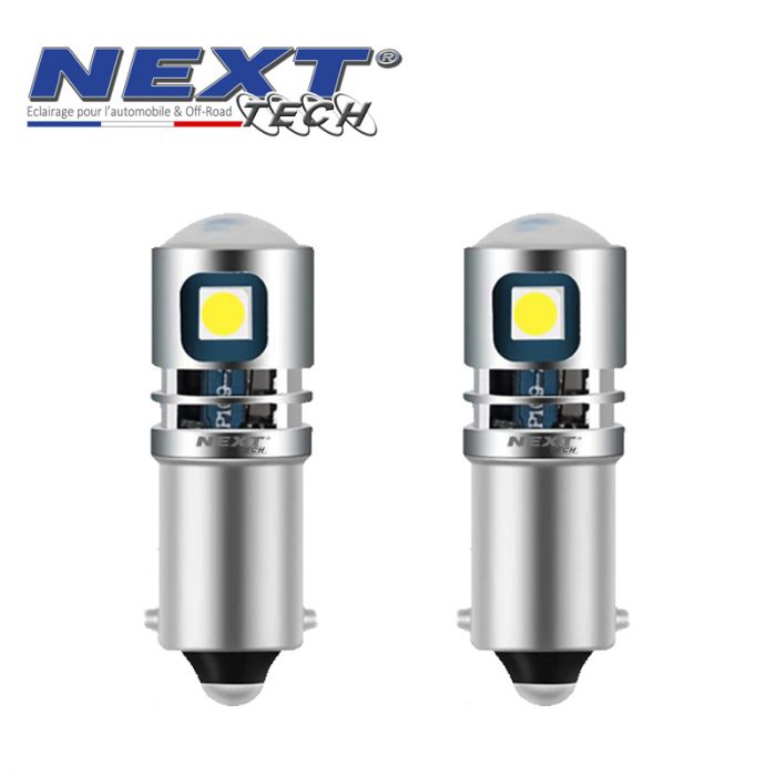 Ampoule VISION H6W BAX9s 12/24V 10x 3030 SMD LED, non polaire, CANBUS,  blanche, 2 pcs - Plateforme