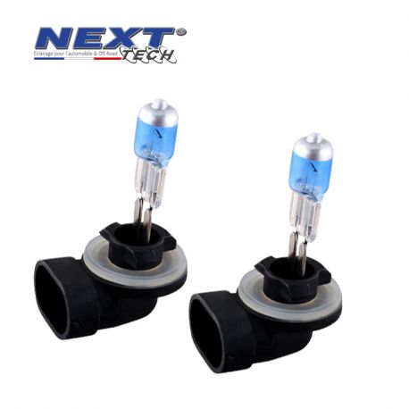Ampoules effet xenon H27 881 27W 6000K Next-Tech® Ampoules effet xenon H27 881 27W 6000K Next-Tech®