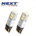 W5W LED T10 Canbus 12v - 24v - Blanches