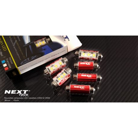 C5W LED Canbus 12V - 24V navettes 36mm Next-Tech® C5W LED Canbus 12V - 24V navettes 36mm Next-Tech®